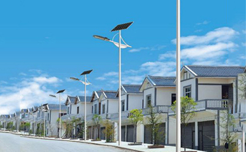 太阳能路灯配置与在乡村道路照明中的应用